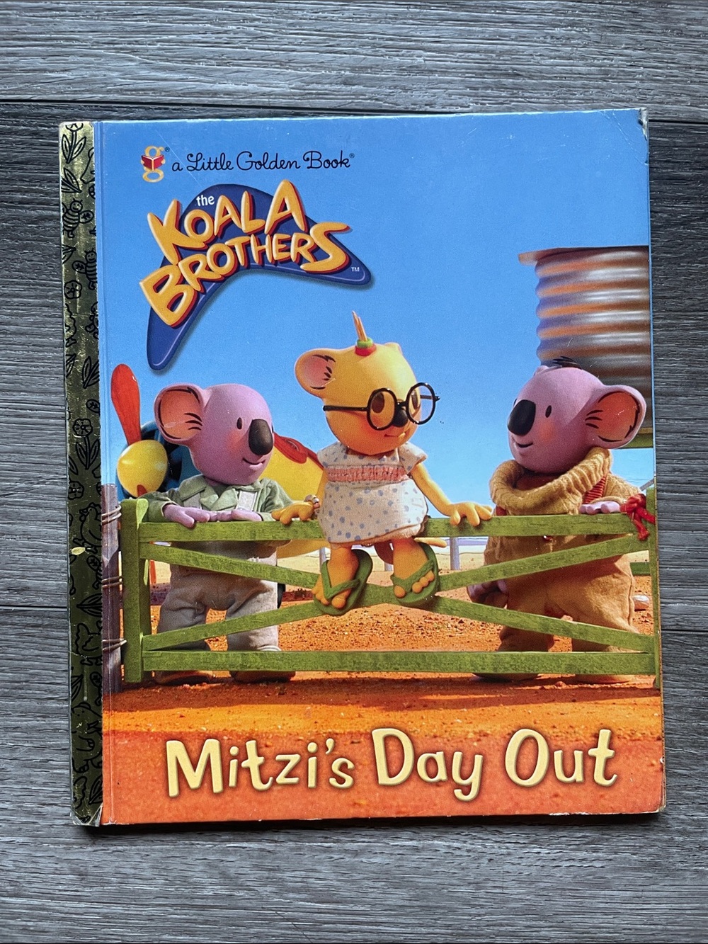 The Koala Brothers "Mitzi's Day Out" Little Golden Book